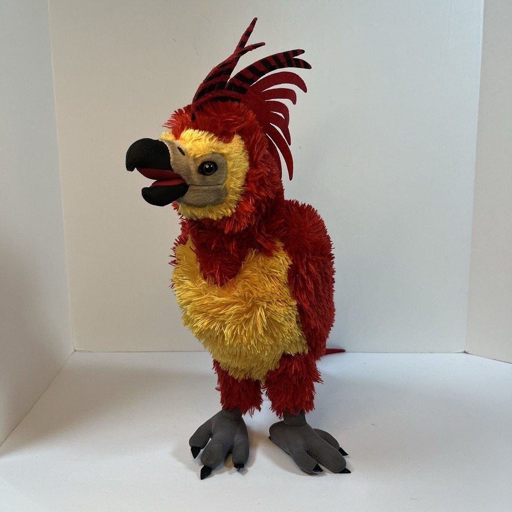 The Wizarding‎ World of Harry Potter Fawkes Phoenix Parrot Plush 16" Universal